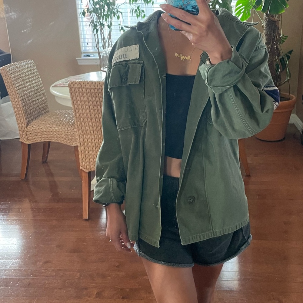 VINTAGE Military Jacket.